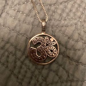 Lori Bonn Om Necklace 925 Sterling